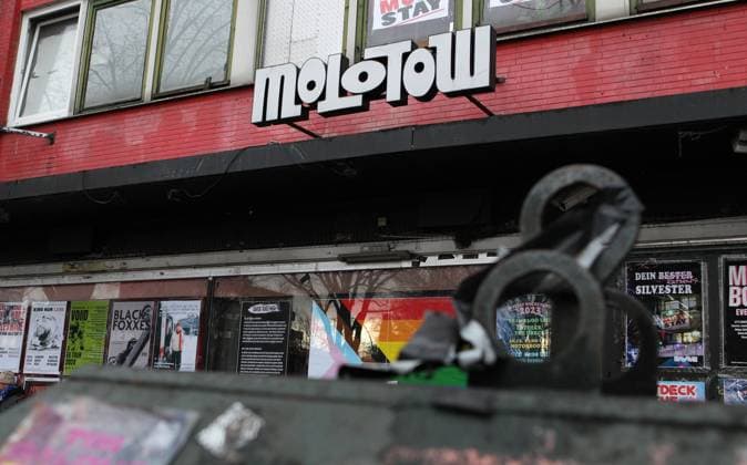 Der Molotow Musikclub am Nobistor 14 auf der Reeperbahn. St. Pauli Hamburg