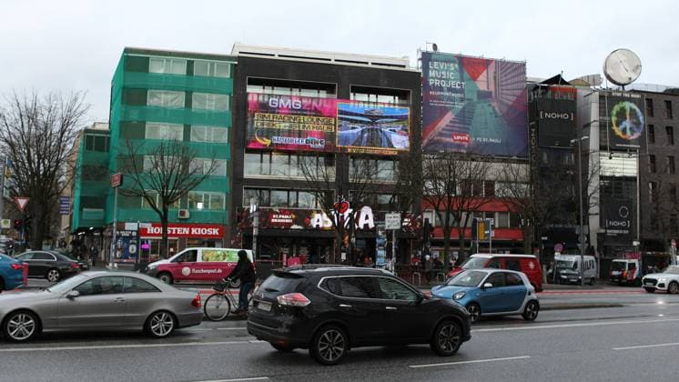 Der Molotow Musikclub am Nobistor 14 auf der Reeperbahn. St. Pauli Hamburg