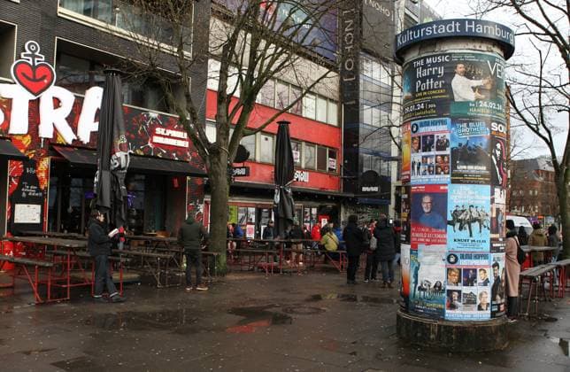 Der Molotow Musikclub am Nobistor 14 auf der Reeperbahn. St. Pauli Hamburg