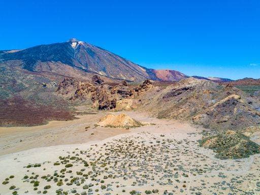 A beautiful scenery of Teide volcano in the Teide National Park, Tenerife, Canary Islands, Spain 1037814 RECORD DATE NOT STATED