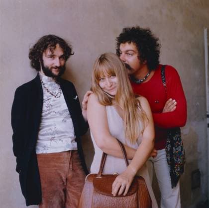 GRUPPE TAROT Gruppe Tarot, Musik-Trio aus Wien, Bild circa 1975. Tarot group, music trio from Vienna, image circa 1975., Wien Österreich Copyright: kpa kpa_55050021 EDITORIAL USE ONLY