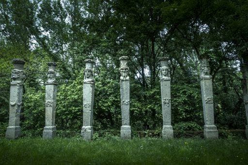 The Sacro Bosco park and garden in Bomarzo, Viterbo, Lazio, Italy 1393605