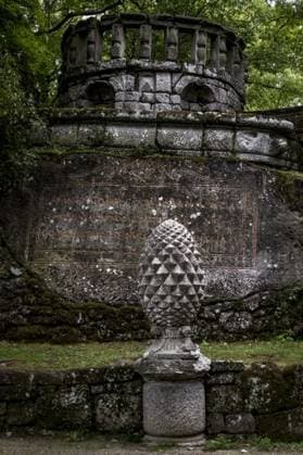 The Sacro Bosco park and garden in Bomarzo, Viterbo, Lazio, Italy 1393846 RECORD DATE NOT STATED