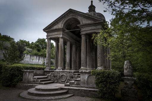 The Sacro Bosco park and garden in Bomarzo, Viterbo, Lazio, Italy 1393882