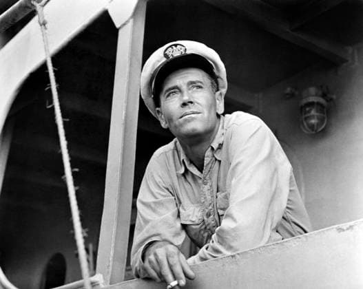 Henry Fonda, on-set of the Film, Mister Roberts , 1955  Copyright: xABxArchivex jtv003782