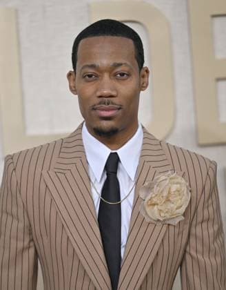 Actor Tyler James Williams arrives for the 81st annual Golden Globe Awards at the Beverly Hilton in Beverly Hills, California on Sunday, January 7, 2024.  LAP202401070004 CHRISxCHEW