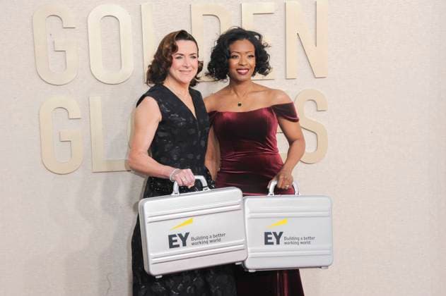 RECORD DATE NOT STATED EY representatives at arrivals, 81st Annual Golden Globe Awards, Beverly Hilton Hotel, Beverly Hills, CA, United States, January 7, 2024. (Photo by: Elizabeth Goodenough Everett Collection) PUBLICATIONXNOTxINxCANxCHNxFRAxITAxJPNxNORxPOLxRUSxESPxUKxUSA
