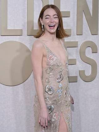81st Annual Golden Globe Awards 07 January 2024 - Beverly Hills, California - Emma Stone. 81st Annual Golden Globe Awards at The Beverly Hilton Hotel. Photo Credit: Billy Bennight AdMedia Beverly Hills California United States EDITORIAL USE ONLY  Copyright: xx BillyxBennightx admphotostwo870535