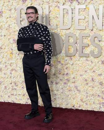 81st Annual Golden Globe Awards 07 January 2024 - Beverly Hills, California - Pedro Pascal. 81st Annual Golden Globe Awards at The Beverly Hilton Hotel. Photo Credit: Billy Bennight AdMedia Beverly Hills California United States EDITORIAL USE ONLY  Copyright: xx BillyxBennightx admphotostwo870559