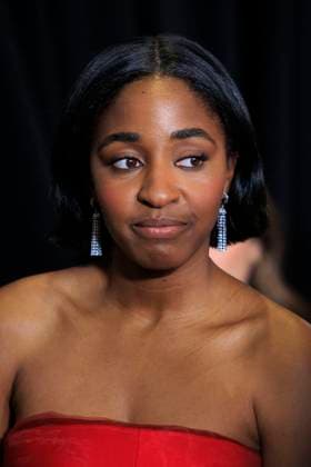 January 7, 2024, Beverly Hills, California, USA: Ayo Edebiri in the press room of the 81st Annual Golden Globe Awards on Sunday January 7, 2024 at The Beverly Hilton Hotel in Beverly Hills, California. ARIANA RUIZ PI Beverly Hills USA - ZUMAp124 20240107_zaa_p124_146 Copyright: xArianaxRuizx