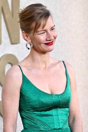 Sandra Hüller bei der Verleihung der 81. Golden Globe Awards im Beverly Hilton Hotel. Beverly Hills, 07.01.2024