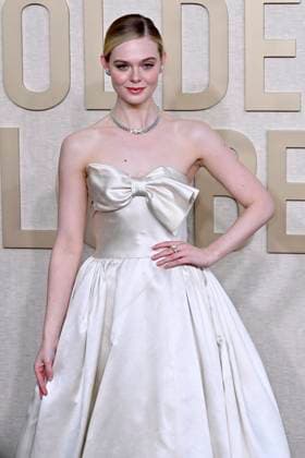 Elle Fanning bei der Verleihung der 81. Golden Globe Awards im Beverly Hilton Hotel. Beverly Hills, 07.01.2024
