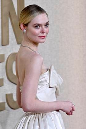 Elle Fanning bei der Verleihung der 81. Golden Globe Awards im Beverly Hilton Hotel. Beverly Hills, 07.01.2024