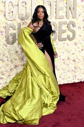 Janelle James bei der Verleihung der 81. Golden Globe Awards im Beverly Hilton Hotel. Beverly Hills, 07.01.2024