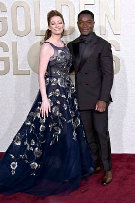Jessica Oyelowo mit Ehemann David Oyelowo bei der Verleihung der 81. Golden Globe Awards im Beverly Hilton Hotel. Beverly Hills, 07.01.2024