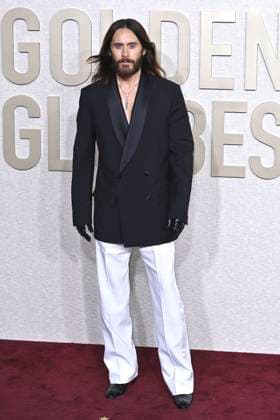Jared Leto bei der Verleihung der 81. Golden Globe Awards im Beverly Hilton Hotel. Beverly Hills, 07.01.2024