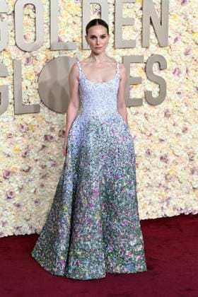 Natalie Portman bei der Verleihung der 81. Golden Globe Awards im Beverly Hilton Hotel. Beverly Hills, 07.01.2024
