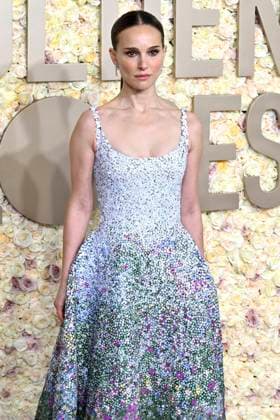 Natalie Portman bei der Verleihung der 81. Golden Globe Awards im Beverly Hilton Hotel. Beverly Hills, 07.01.2024