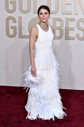 Keri Russell bei der Verleihung der 81. Golden Globe Awards im Beverly Hilton Hotel. Beverly Hills, 07.01.2024