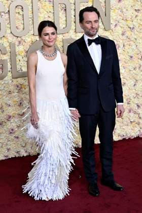 Keri Russell und Matthew Rhys bei der Verleihung der 81. Golden Globe Awards im Beverly Hilton Hotel. Beverly Hills, 07.01.2024