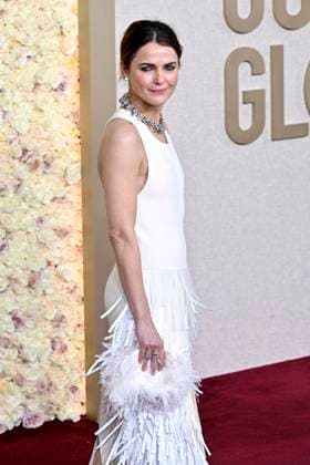 Keri Russell bei der Verleihung der 81. Golden Globe Awards im Beverly Hilton Hotel. Beverly Hills, 07.01.2024