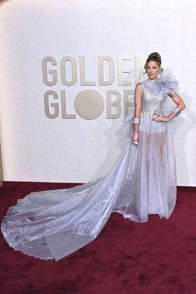 Kate Beckinsale bei der Verleihung der 81. Golden Globe Awards im Beverly Hilton Hotel. Beverly Hills, 07.01.2024