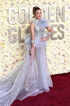 Kate Beckinsale bei der Verleihung der 81. Golden Globe Awards im Beverly Hilton Hotel. Beverly Hills, 07.01.2024