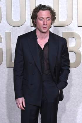 Jeremy Allen White bei der Verleihung der 81. Golden Globe Awards im Beverly Hilton Hotel. Beverly Hills, 07.01.2024