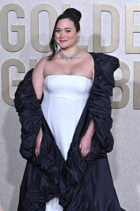 Lily Gladstone bei der Verleihung der 81. Golden Globe Awards im Beverly Hilton Hotel. Beverly Hills, 07.01.2024