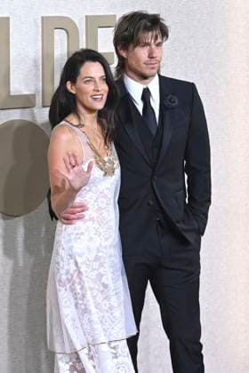 Riley Keough mit Ehemann Ben Smith-Petersen bei der Verleihung der 81. Golden Globe Awards im Beverly Hilton Hotel. Beverly Hills, 07.01.2024