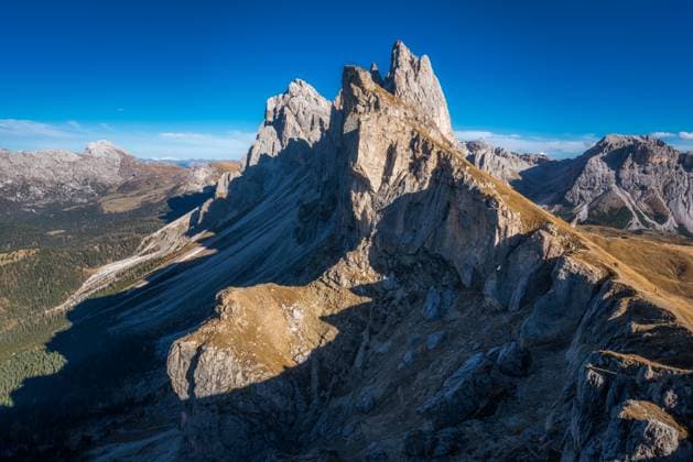 Creative Highlights World Peaks of Seceda on a brilliant sunny day Plan da Tieja, Trentino-South Tyrol, Italy CR_ULGR240103G-1316100-01