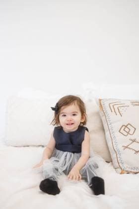 Creative Highlights Symbolbilder Toddler Dressed Up For Portraits in White Minimal Studio Edmonton, Alberta, Canada R_DVQR2401053B-1317688-01 ,model released, Symbolfoto