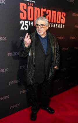 January 10, 2024, New York, New York, United States: Vincent Pastore attends HBO s The Sopranos 25th anniversary celebration The Family Dinner at Da Nico Ristorante in New York on January 10, 2024 New York United States - ZUMAr339 20240110_znp_r339_006 Copyright: xLevxRadinx