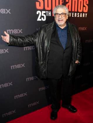 January 10, 2024, New York, New York, United States: Vincent Pastore attends HBO s The Sopranos 25th anniversary celebration The Family Dinner at Da Nico Ristorante in New York on January 10, 2024 New York United States - ZUMAr339 20240110_znp_r339_025 Copyright: xLevxRadinx