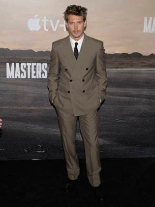 World Premiere Of Apple TV+ s Masters Of The Air 10 January 2024 - Westwood, California - Austin Butler. World Premiere Of Apple TV+ s Masters Of The Air at Regency Village Theatre. Photo Credit: Billy Bennight AdMedia Westwood California United States EDITORIAL USE ONLY  Copyright: xx BillyxBennightx admphotostwo871224