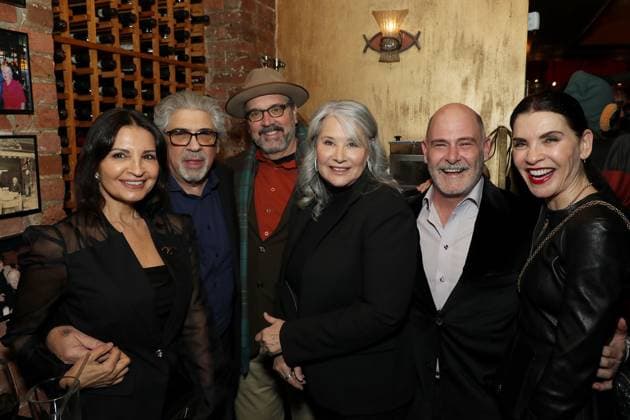 25th Anniversary Celebration for HBO s The Sopranos held at Da Nico Ristorante Featuring: Kathrine Narducci, Vincent Pastore, Scott Hornbacher, Lorraine Bracco, Matthew Weiner and Julianna Margulies Where: New York, New York, United States When: 10 Jan 2024 Credit: Marion Curtis StarPix for Max startraksphoto.com EDITORIAL USE ONLY. NOT FOR USE BY NEWSPAPERS BASED IN THE UK. Copyright: xMarionxCurtisx xStarPixxforxMaxx 53352750