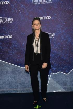 True Detective: Night Country Tv Series Premiere January 11, 2023, Mexico City, Mexico: American actress Jodie Foster attends the blue carpet for the Tv series premiere by HBO True Detective: Night Country at Cineteca Nacional. on January 11, 2023 in Mexico City, Mexico. (Photo by Carlos Tischler Eyepix Group) Copyright: xCarlosxTischler xEyepixxGroupx CT_11012024_108940
