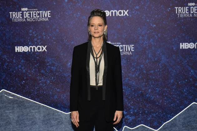 True Detective: Night Country Tv Series Premiere January 11, 2023, Mexico City, Mexico: American actress Jodie Foster attends the blue carpet for the Tv series premiere by HBO True Detective: Night Country at Cineteca Nacional. on January 11, 2023 in Mexico City, Mexico. (Photo by Carlos Tischler Eyepix Group) Copyright: xCarlosxTischler xEyepixxGroupx CT_11012024_108962