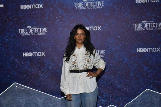 True Detective: Night Country Tv Series Premiere January 11, 2023, Mexico City, Mexico: Mexican actress Sofia Engberg attends the blue carpet for the Tv series premiere by HBO True Detective: Night Country at Cineteca Nacional. on January 11, 2023 in Mexico City, Mexico. (Photo by Carlos Tischler Eyepix Group) Copyright: xCarlosxTischler xEyepixxGroupx CT_11012024_109081