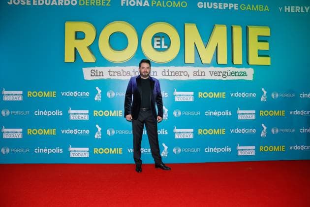 The Roomie Film Premiere January 16, 2024, Mexico City, Mexico: JosÃ Eduardo Derbez Attends the red carpet of the Roomie film premiere at cinepolis Perisur. on January 16, 2024 in Mexico City, Mexico. (Photo by Luis Marin Eyepix Group) Copyright: xLuisxMarin xEyepixxGroupx LM_16012024_109438