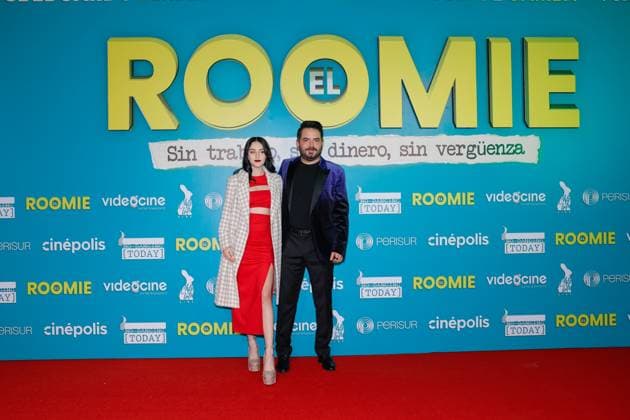 The Roomie Film Premiere January 16, 2024, Mexico City, Mexico: JosÃ Eduardo Derbez and his girlfriend Paola Day Attend the red carpet of the Roomie film premiere at cinepolis Perisur. on January 16, 2024 in Mexico City, Mexico. (Photo by Luis Marin Eyepix Group) Copyright: xLuisxMarin xEyepixxGroupx LM_16012024_109443