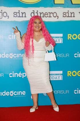 January 16, 2024, Mexico City, Ciudad de Mexico, Mexico: January 16, 2024, Mexico City, Mexico: Herlanlly RodroÂ­guez Attends the red carpet of the Roomie film premiere at cinepolis Perisur. on January 16, 2024 in Mexico City, Mexico. Mexico City Mexico - ZUMAe321 20240116_zea_e321_032 Copyright: xLuisxMarin xEyepixxGroupx