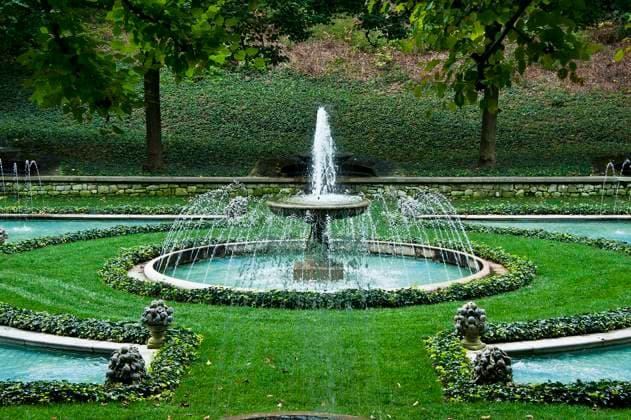Italian Water Garden Longwood Gardens Pennsylvania Italian Water Garden, Longwood Gardens, Pennsylvania, USA Kennet Square Pennsylvania United States EDITORIAL USE ONLY Copyright: xJohnxGreimx JohnxGreimx jgrmphotos004182