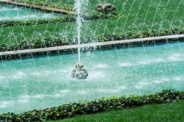 Italian Water Garden, Longwood Gardens Italian Water Garden, Longwood Gardens, Pennsylvania, USA Kennett Square Pennsylvania United States EDITORIAL USE ONLY Copyright: xx x jgrmphotos004824