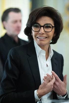 French Cinema Award 2024 Ceremony Rachida Dati attending the Ceremony for the French Cinema Award 2024 awarding Melvil Poupaud in Paris, France on January 18, 2024. Photo by Aurore Marechal ABACAPRESS.COM Paris France  Copyright: xMarechalxAurore ABACAx