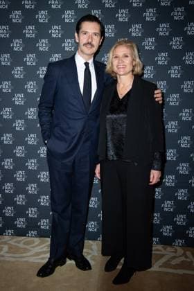 French Cinema Award 2024 Photocall Melvil Poupaud and Daniela Elstner attending the Photocall for the French Cinema Award 2024 in Paris, France on January 18, 2024. Photo by Aurore Marechal ABACAPRESS.COM Paris France  Copyright: xMarechalxAurore ABACAx
