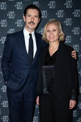 French Cinema Award 2024 Photocall Melvil Poupaud and Daniela Elstner attending the Photocall for the French Cinema Award 2024 in Paris, France on January 18, 2024. Photo by Aurore Marechal ABACAPRESS.COM Paris France  Copyright: xMarechalxAurore ABACAx