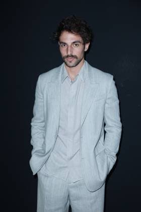 PFW - Dior Front Row Saint Levant attends Dior fashion show during the Paris Menswear Fall Winter 2024-2025 on January 19, 2024 in Paris, France. Photo by Jerome DominÃ ABACAPRESS.COM  Copyright: xDominexJerome ABACAx