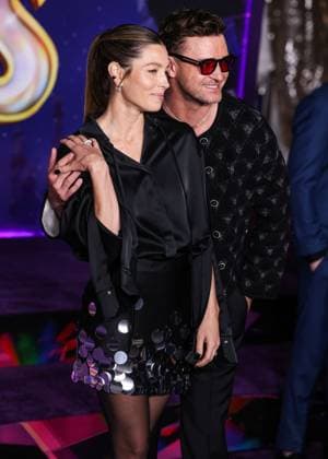 Los Angeles Special Screening Of DreamWorks Animation And Universal Pictures Trolls Band Together HOLLYWOOD, LOS ANGELES, CALIFORNIA, USA - NOVEMBER 15: Jessica Biel and husband Justin Timberlake arrive at the Los Angeles Special Screening Of DreamWorks Animation And Universal Pictures Trolls Band Together held at TCL Chinese Theatre IMAX on November 15, 2023 in Hollywood, Los Angeles, California, United States., Credit:Xavier Collin Avalon United States, California, Hollywood, TCL Chinese Theatre IMAX  Copyright: xXavierxCollinx xAvalonx 0822406666