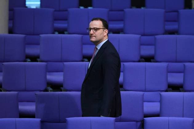 Berlin, Deutschland, 19.01.2024: Deutscher Bundestag: Sitzungswoche, 148. Sitzung: Jens Spahn, CDU *** Berlin, Germany, 19 01 2024 German Bundestag Sitting week, 148 Session Jens Spahn, CDU Copyright: xdtsxNachrichtenagenturx dts_29130